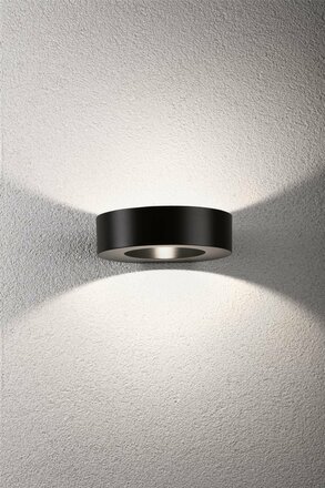 PAULMANN LED venkovní nástěnné svítidlo Renga IP44 181x172mm 3000K 5W 230V antracit hliník