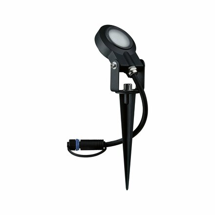 PAULMANN Plug & Shine LED bodové zahradní světlo Sting spot neláká hmyz IP67 2200K 6,3W antracit