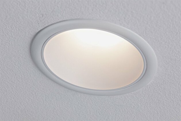 PAULMANN LED vestavné svítidlo 3-krokové-stmívatelné Cole Coin základní sada 3ks sada IP44 kruhové 88mm Coin 3x6W 230V 2700K bílá