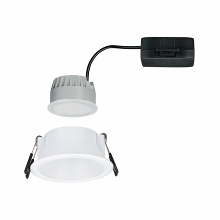 PAULMANN LED vestavné svítidlo 3-krokové-stmívatelné Cole Coin IP44 kruhové 88mm Coin 6W 230V 2700K bílá