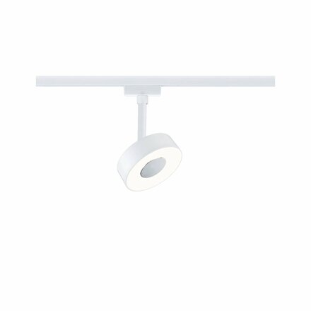 PAULMANN URail LED lištový spot Circle samostatné svítidlo 5W 3000K stmívatelné 230V bílá