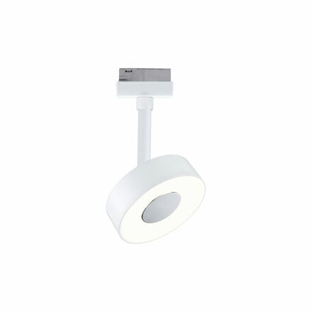 PAULMANN URail LED lištový spot Circle samostatné svítidlo 5W 3000K stmívatelné 230V bílá
