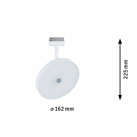 PAULMANN URail LED lištový spot 3-krokové-stmívatelné Hildor 15W 3000K stmívatelné 230V bílá