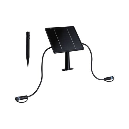PAULMANN Plug & Shine solární panel IP44 24V max. 21W antracit