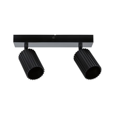 PAULMANN Spotlight Lirena GU10 max. 2x10W černá mat kov