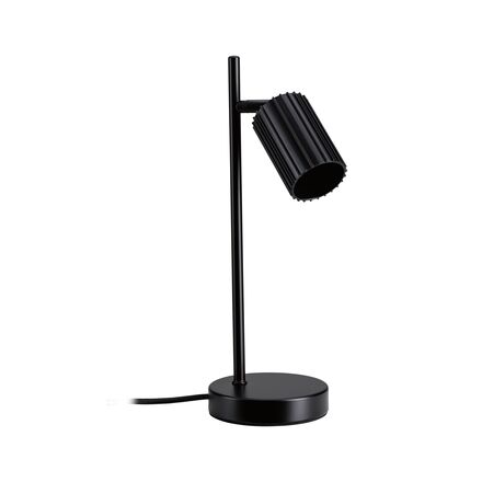 PAULMANN Stolní lampa Lirena GU10 max. 7W černá mat kov