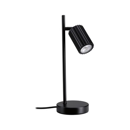 PAULMANN Stolní lampa Lirena GU10 max. 7W černá mat kov