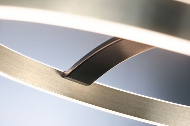 PAULMANN LED stropní svítidlo 3-krokové-stmívatelné Melira 2700K 230V 24W černá mat/zlatá