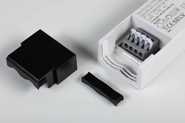 PAULMANN LED vestavné svítidlo White Select Viona IP65 kruhové 85mm 25° 6W 230V 2700 - 4000K černá mat/bílá mat/matný chrom