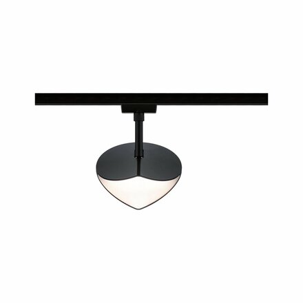 PAULMANN URail LED lištový spot 3-krokové-stmívatelné Alejandro 10W 3000K stmívatelné 230V černá mat