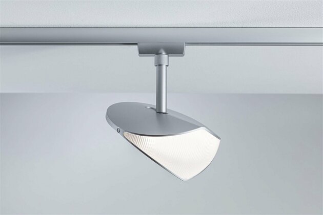 PAULMANN URail LED lištový spot 3-krokové-stmívatelné Alejandro 10W 4000K stmívatelné 230V matný chrom