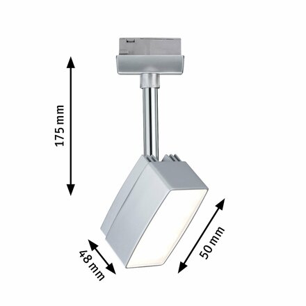 Paulmann URail, LED-Spot, 5W, Pedal 230V, Chrom mat 952.69 P 95269