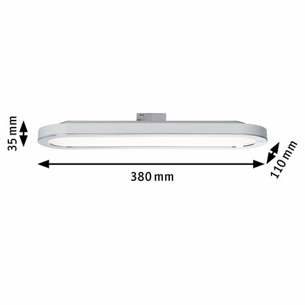 Paulmann URail LED Panel Loop 7W Bílá 953.20 P 95320