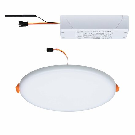 PAULMANN Smart Home Zigbee LED vestavné svítidlo Veluna VariFit měnitelná bílá 185mm IP44 15W 953.86