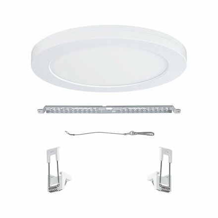 PAULMANN LED vestavné svítidlo Cover-it kruhové 225mm, 16,5W 4000K bílá mat Panel pro vestavnou i přisazenou montáž 953.89