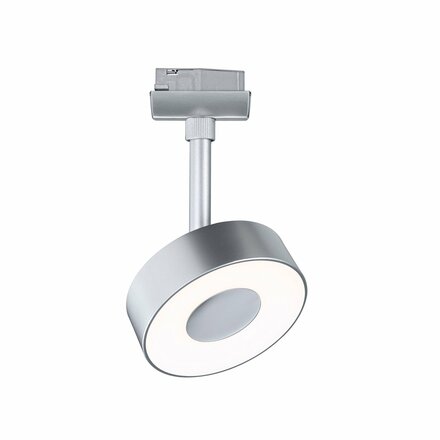 PAULMANN URail LED lištový spot 3-krokové-stmívatelné Circle 5W 3000K stmívatelné 230V matný chrom 955.87