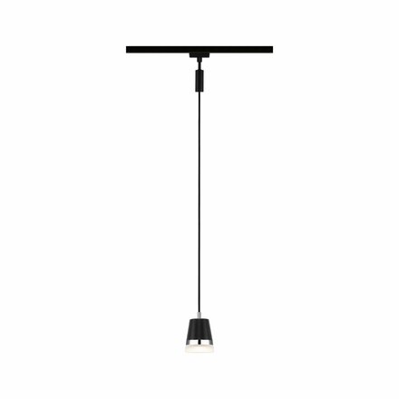 PAULMANN URail závěs Cone GU10 max. 10W 230V černá mat