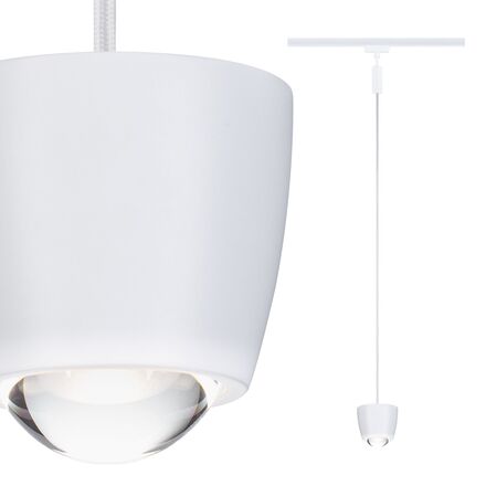 PAULMANN URail závěs Smart Home Zigbee 3.0 Tyros RGBW 4,5W RGBW+ stmívatelné 230V bílá