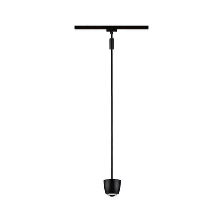 PAULMANN URail závěs Smart Home Zigbee 3.0 Tyros RGBW 4,5W RGBW+ stmívatelné 230V černá mat