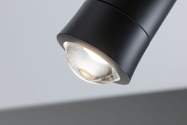 PAULMANN URail spot Smart Home Zigbee 3.0 Tarie RGBW 4,5W RGBW+ stmívatelné 230V černá mat