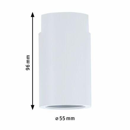 PAULMANN URail lištový spot Socket E27 max. 20W 230V bílá
