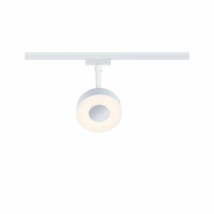 PAULMANN URail LED lištový spot 3-krokové-stmívatelné Circle spot 5W 3000K stmívatelné 230V bílá
