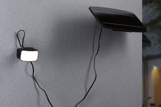 PAULMANN Solární reflektor Smart Home Zigbee 3.0 Flotas Zigbee IP65 3000K antracit