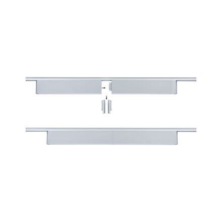 PAULMANN URail Lightbar 3-krokové-stmívatelné Ceris 9,5W 4000K stmívatelné 230V matný chrom