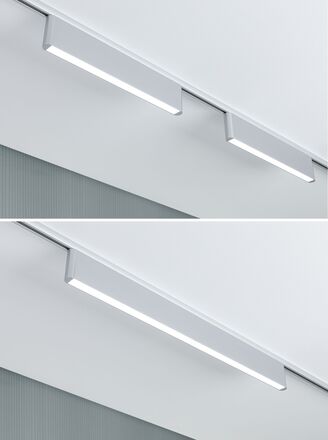 PAULMANN URail Lightbar 3-krokové-stmívatelné Ceris 9,5W 4000K stmívatelné 230V matný chrom