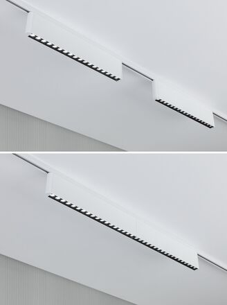 PAULMANN URail Lightbar 3-krokové-stmívatelné Zelos 10W 4000K stmívatelné 230V bílá