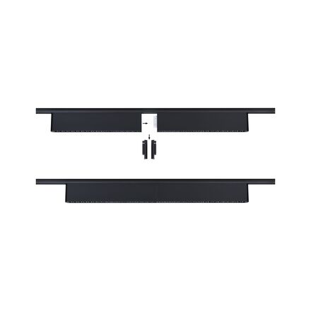 PAULMANN URail Lightbar 3-krokové-stmívatelné Zelos 10W 4000K stmívatelné 230V černá mat