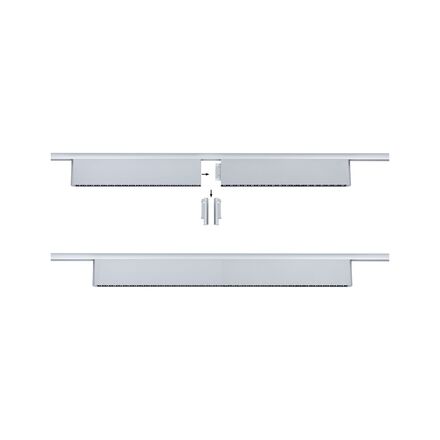 PAULMANN URail Lightbar 3-krokové-stmívatelné Zelos 10W 3000K stmívatelné 230V matný chrom