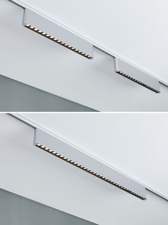 PAULMANN URail Lightbar 3-krokové-stmívatelné Zelos 10W 3000K stmívatelné 230V matný chrom