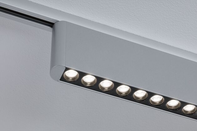PAULMANN URail Lightbar 3-krokové-stmívatelné Zelos 10W 4000K stmívatelné 230V matný chrom