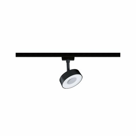 PAULMANN URail LED lištový spot Circle 5W CCT 230V černá mat 965.45