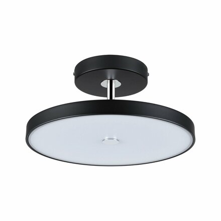 PAULMANN LED stropní svítidlo Smart Home Zigbee 3.0 Hildor 2700K 230V 25W stmívatelné černá mat/chrom