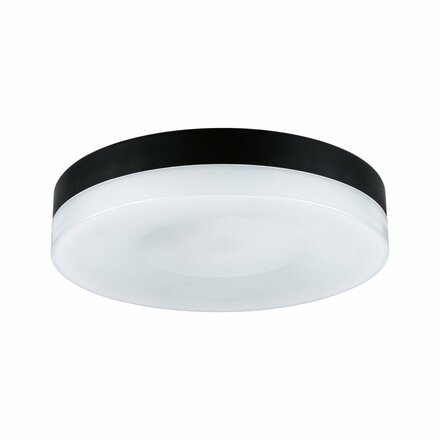 PAULMANN LED stropní svítidlo 3-krokové-stmívatelné Amalie 2700K 230V 16W stmívatelné černá mat