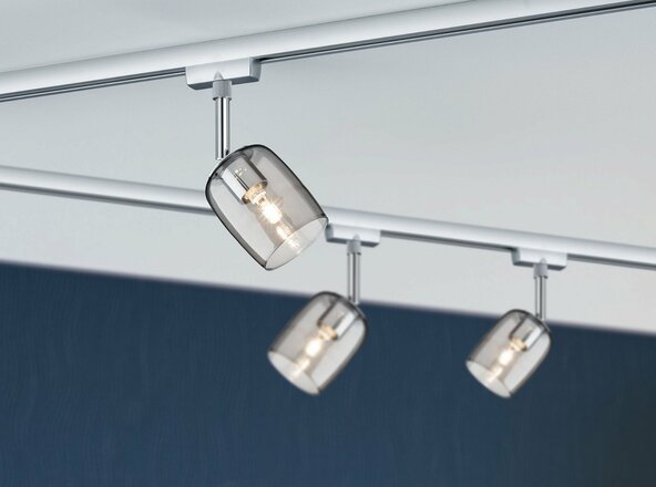 PAULMANN URail sada Blossom Rauch matný chrom bez zdroje světla max. 4x10W G9 968.99 P 96899