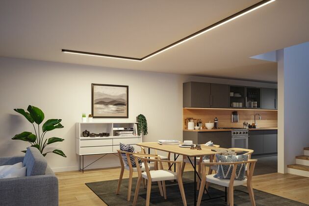 PAULMANN Linion světelná lišta 1,5m 24V 25,5W 3000K černá