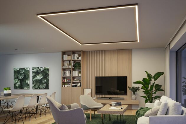 PAULMANN Linion světelná lišta 90 ° 24V 3,5W 3000K černá