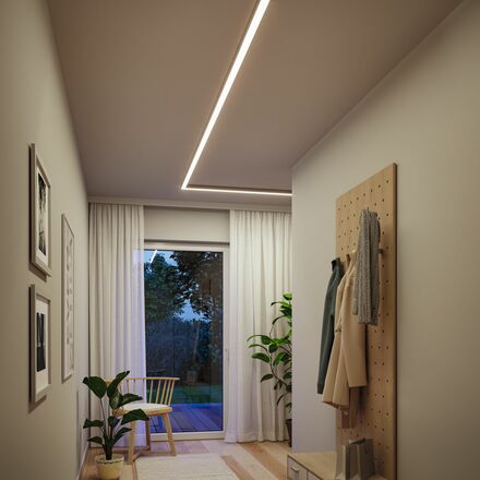 PAULMANN Linion světelná lišta 1,5m 24V 25,5W 3000K matný chrom