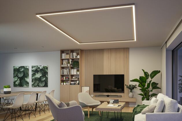 PAULMANN Linion světelná lišta 90 ° 24V 3,5W 3000K matný chrom