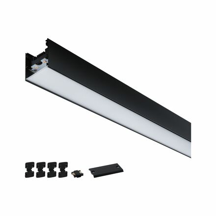 PAULMANN Linion napájení Power Channel 230/24V 17W černá 1m