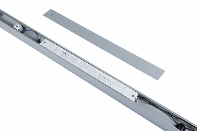 PAULMANN Linion napájení Power Channel 230/24V 17W matný chrom 1m