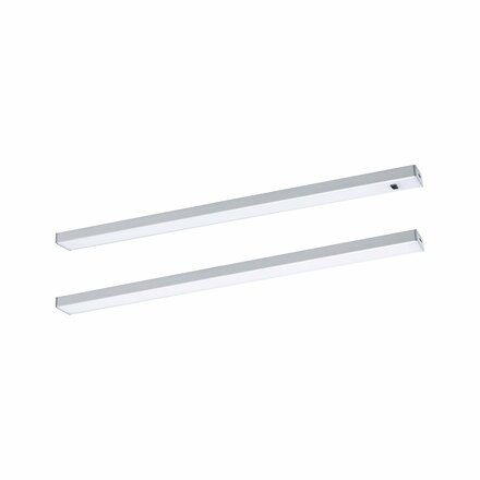 PAULMANN LED podskříňkové svítidlo Inline 2ks sada 2x4W 350x26mm 24V matný chrom CCT čidlo