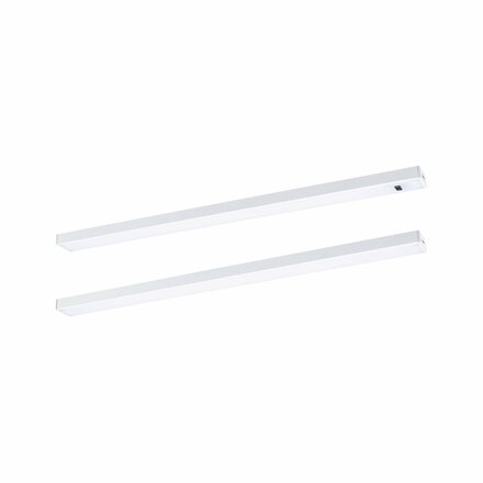 PAULMANN LED podskříňkové svítidlo Inline 2ks sada 2x4W 350x26mm 24V bílá mat čidlo