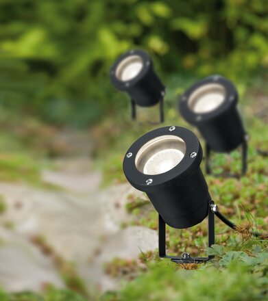 Paulmann Outdoor LED pro osvětlení rostlin zápich IP44 3x3,5W GU10 černá 988.97 P 98897