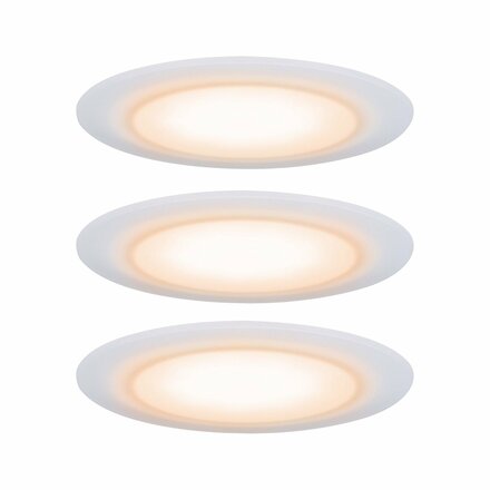 PAULMANN Premium vestavná svítidla sada LED Suon WarmDim 2000-2700K 3x6,5W 230 V saténové 999.42 P 99942