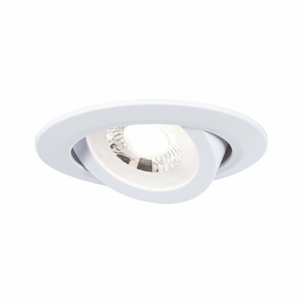 PAULMANN LED vestavné svítidlo 3-krokové-stmívatelné 10ks-sada výklopné kruhové 82mm 70° 10x4,8W 230V 3000K bílá mat