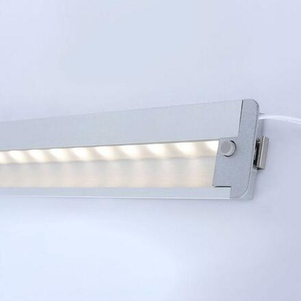 PAUL NEUHAUS LED skříňkové svítidlo, hliník, lineární 3000K PN 1122-95